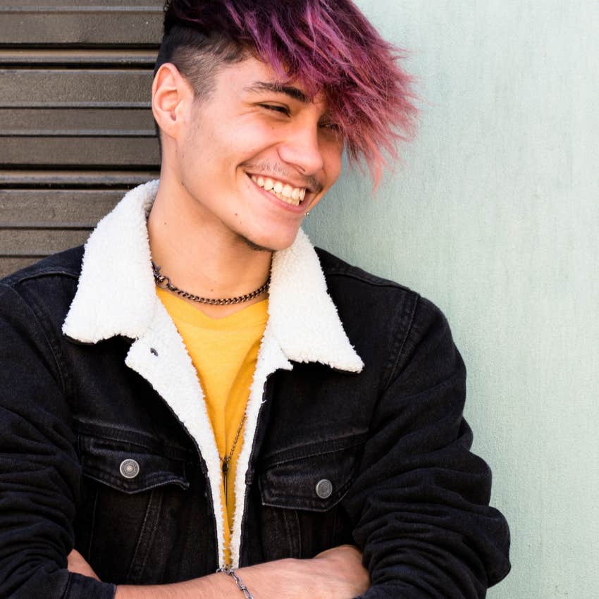 teenage boy who has the distinct personality trait of being self-centered