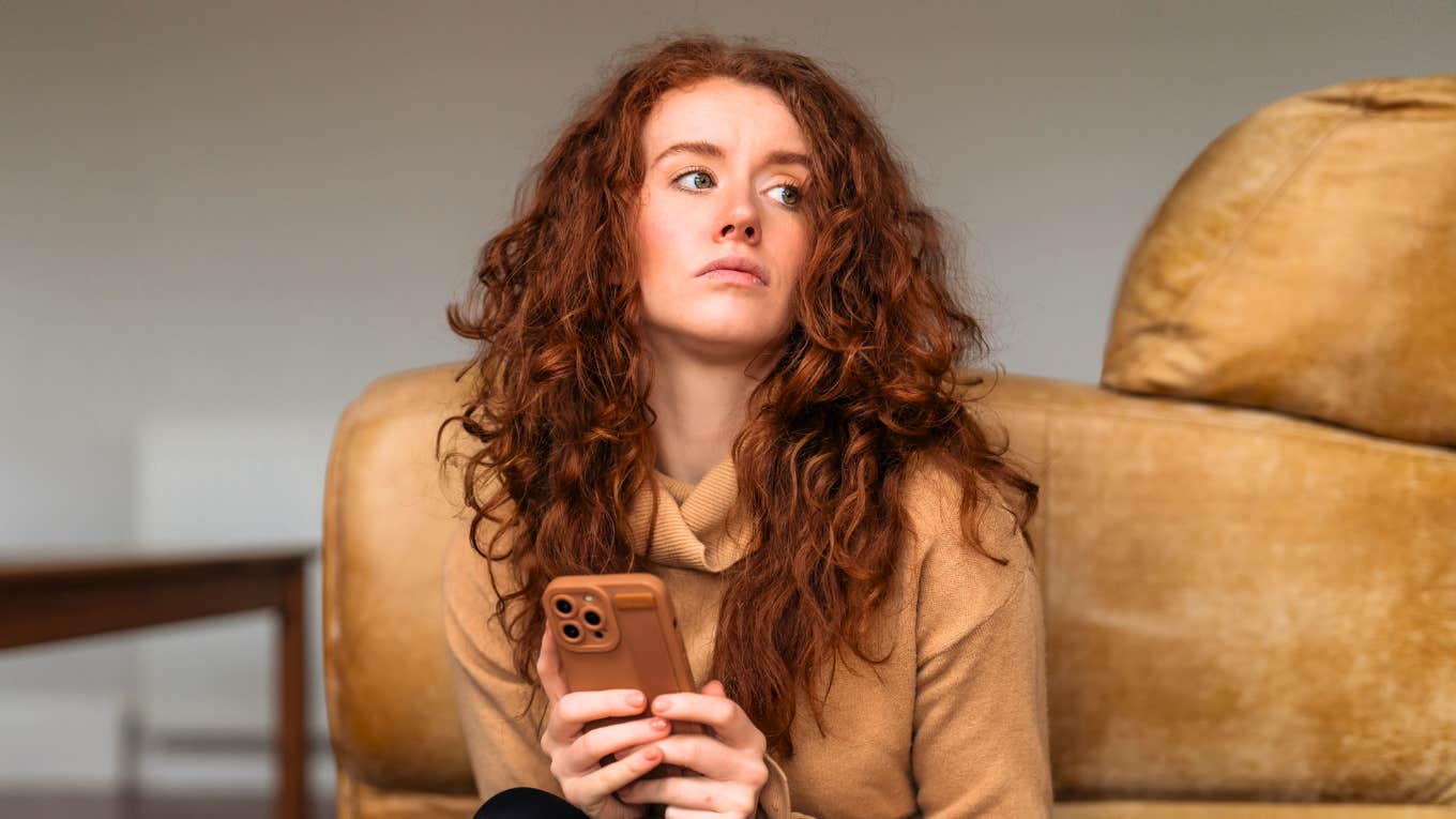 Don’t Spiral When Someone Ghosts— Just Do These Things When They Stop Texting Back Woman who is being ghosted.