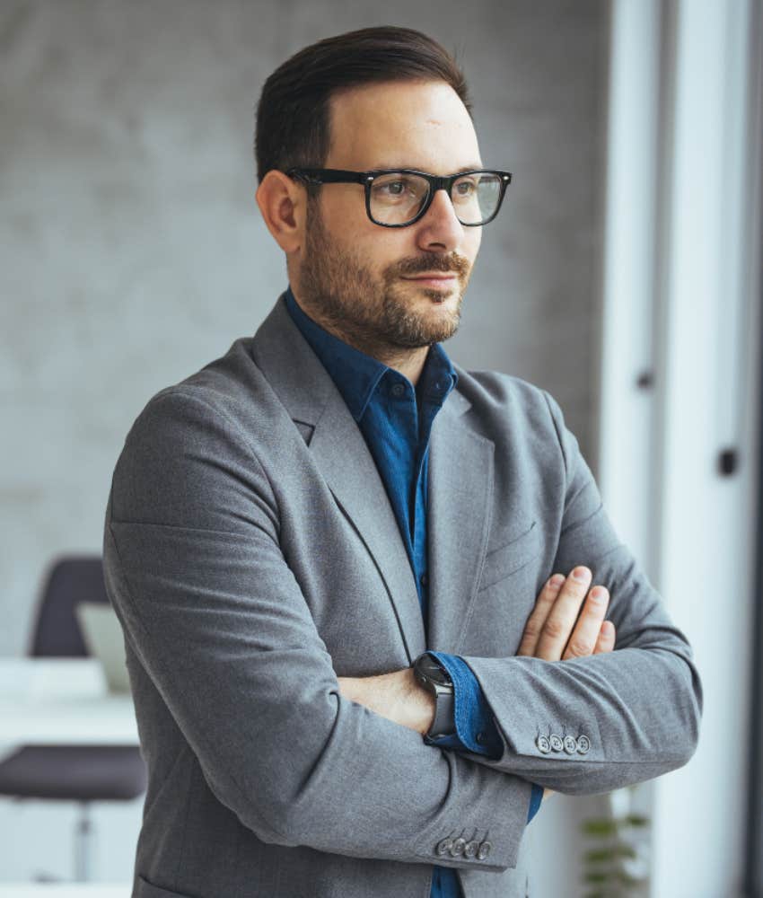 successful man with high emotional intelligence