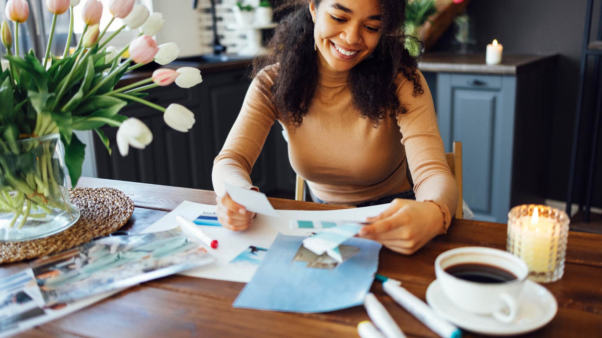 empty nesters who are truly at peace usually start doing these joyful things at home scrapbooking