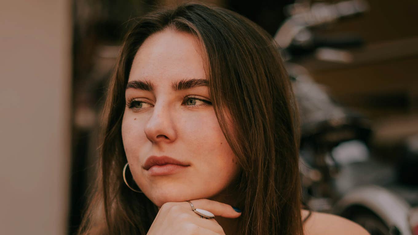 Woman is in codependent friendship.