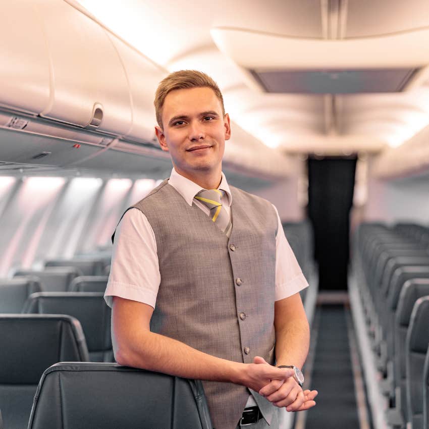 flight attendant who doesn't get paid enough to argue with passengers
