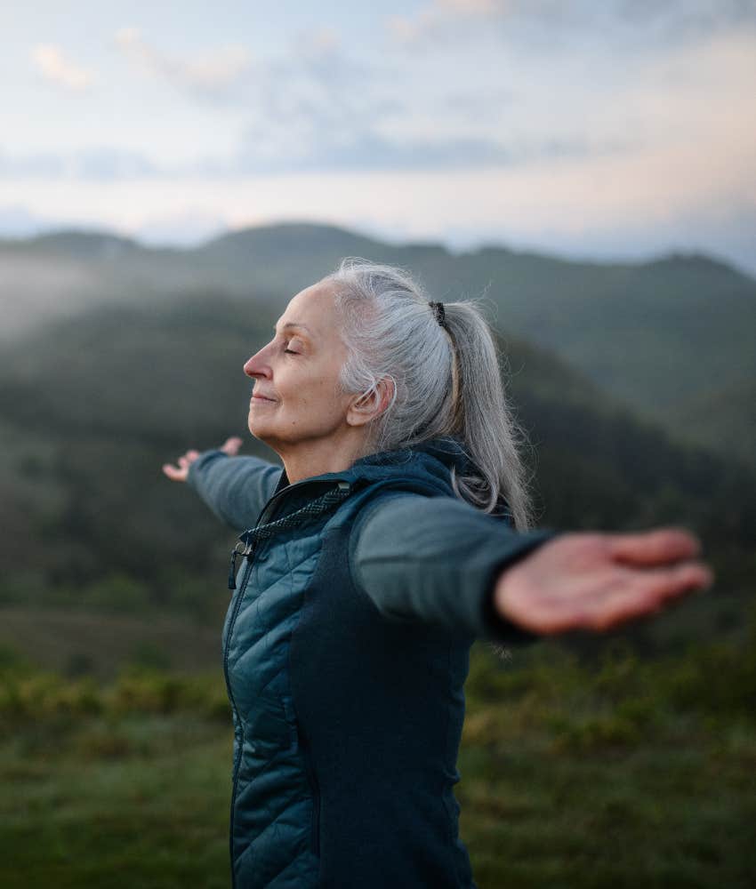 older woman becoming an icon