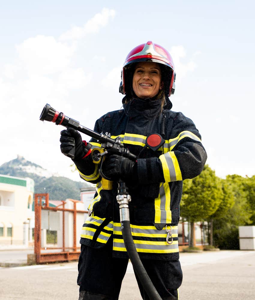 Study Reveals Careers That Will Make You Age The Fastest firefighter at work