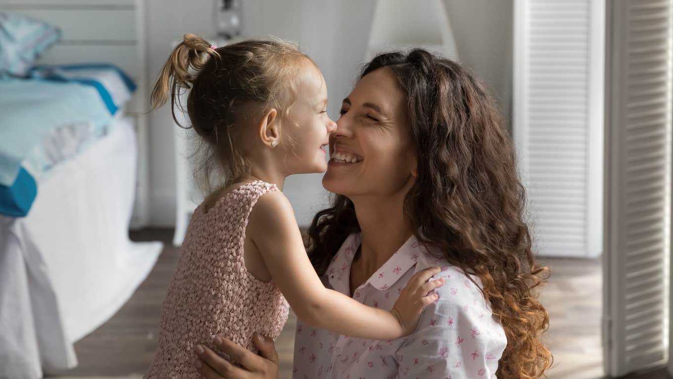 Gen Z Parents Have Abandoned Gentle Parenting And Are Doing This Instead gen z mom and her daughter