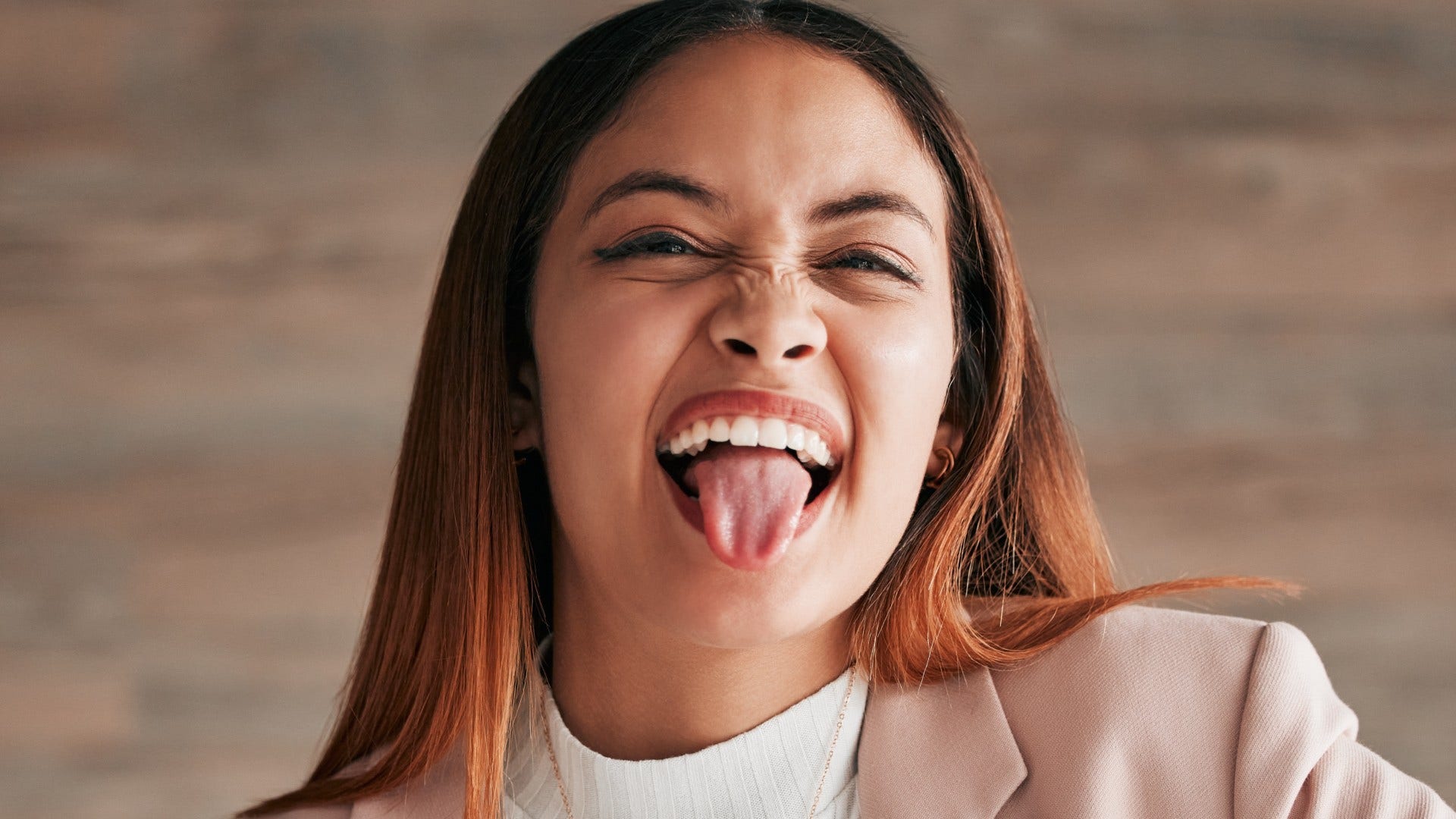 woman who is naturally genius as she embraces her strange
