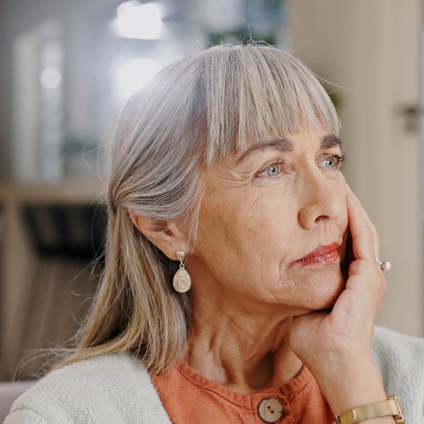 woman with the life paradox that makes sense with age that the less she learns the more she knows