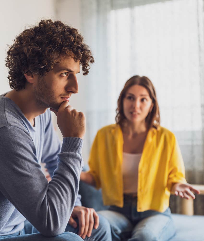 how to know if you love him or just attached Annoye3d couple arn't in love, just attached