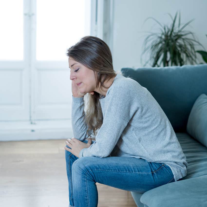 how you handle stress says a lot about your personality type es personality type take step back woman handling stress with her es personality type by taking a step back