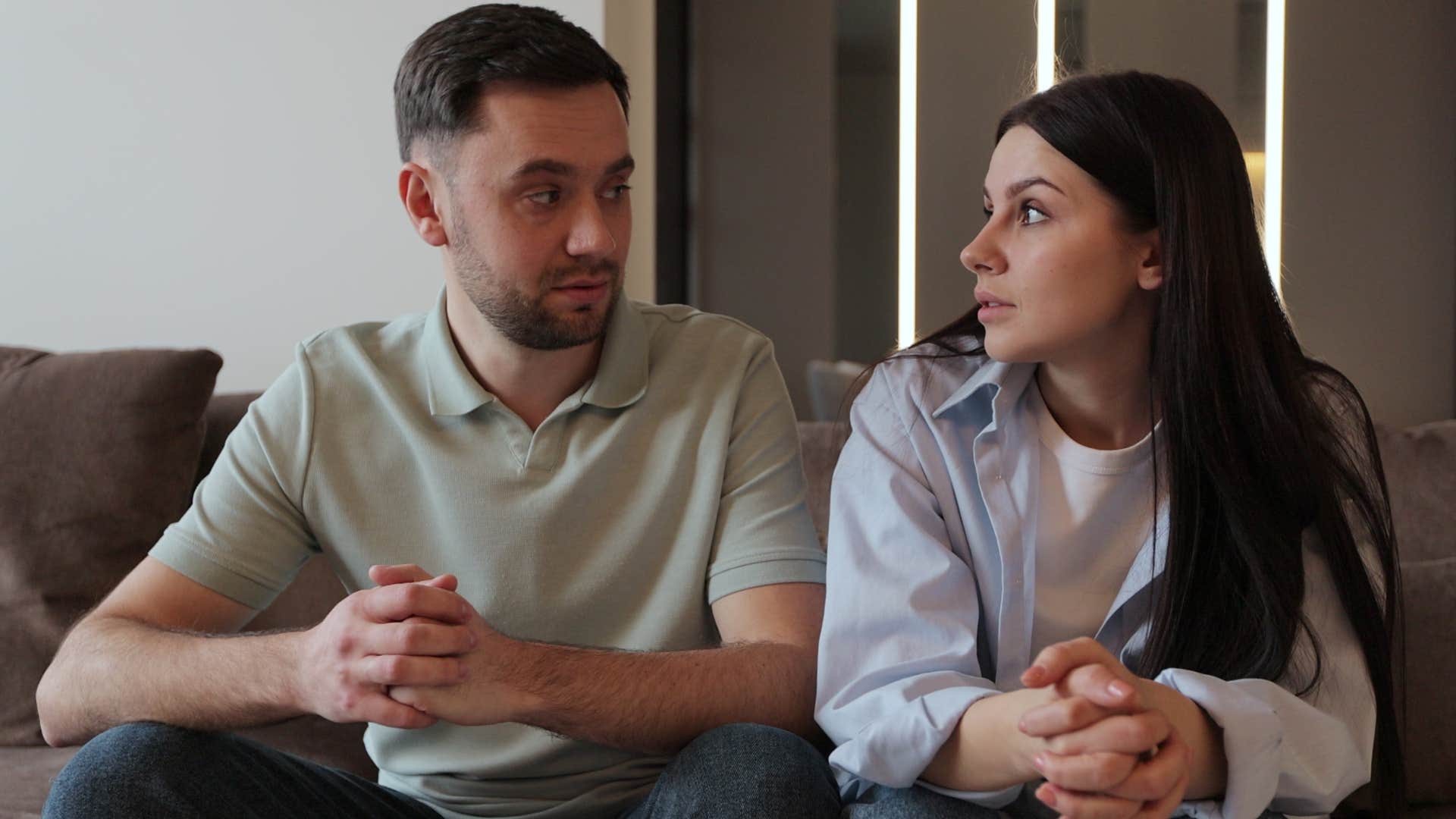 man admitting to wife I don't expect much anymore