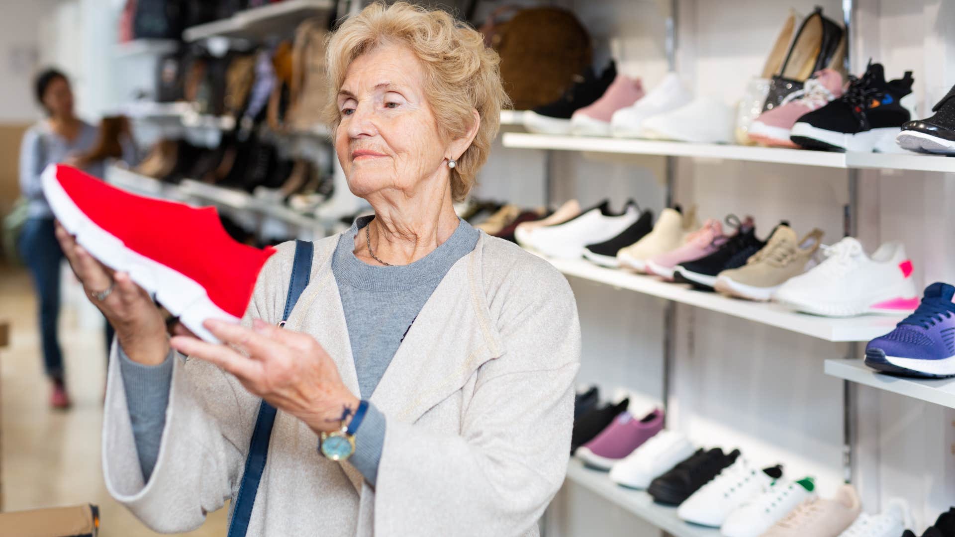 if a woman wears these things as she gets older she’s done caring what anyone else things of her comfortable stylish shoes