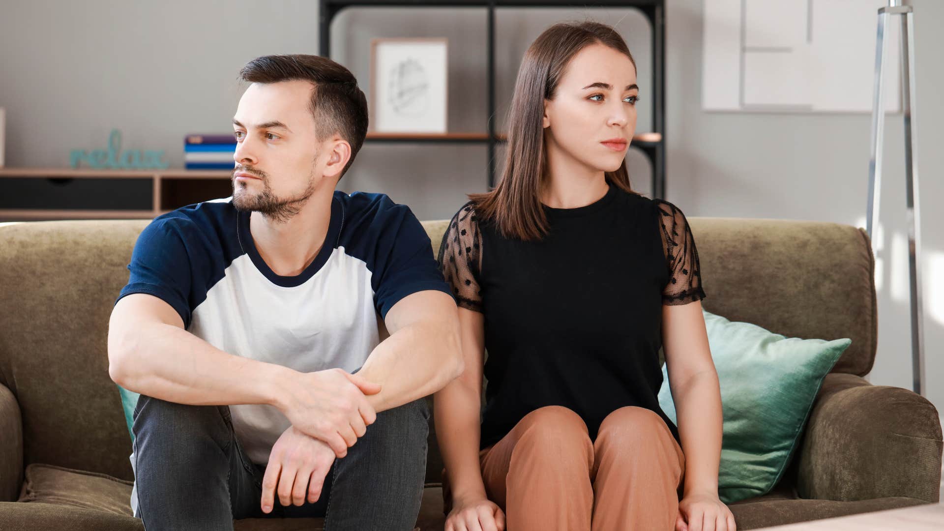 a husband avoids spending time with his wife because he no longer cares about her 