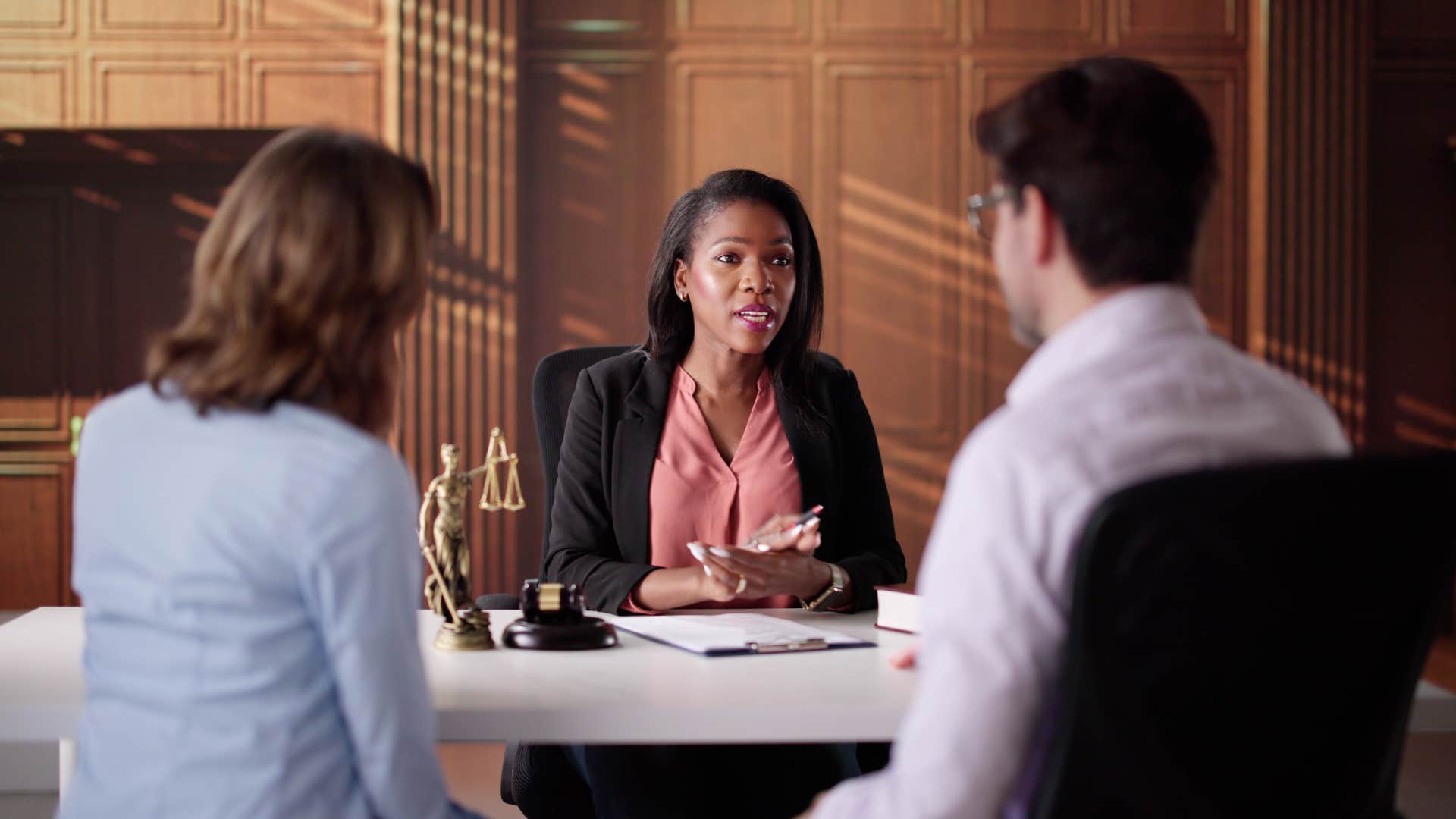 man who is doing the brave thing by being fair during dealings as he's the bigger person