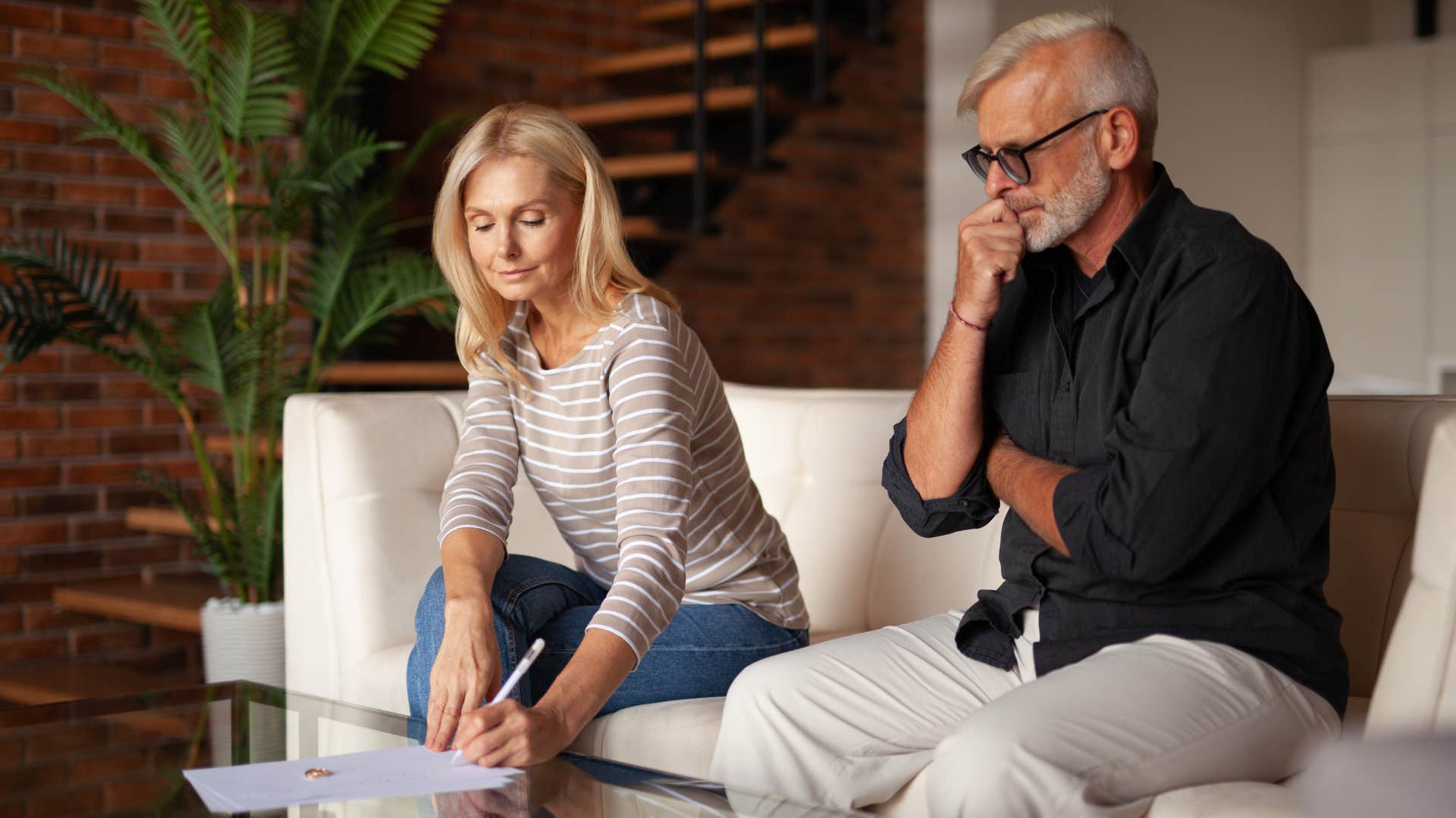 woman who is the bigger person by doing the brave thing of not re-wreaking havoc