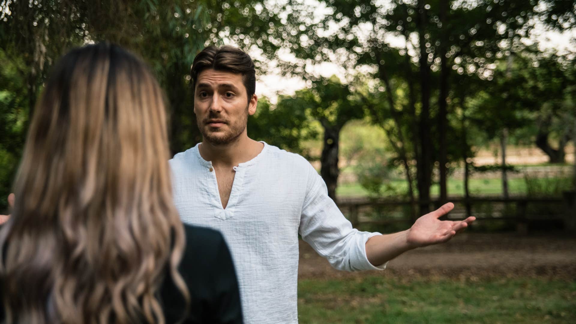if someone can't stop doing these things they're probably more controlling than they even realize having double standards man with double standards trying to control woman