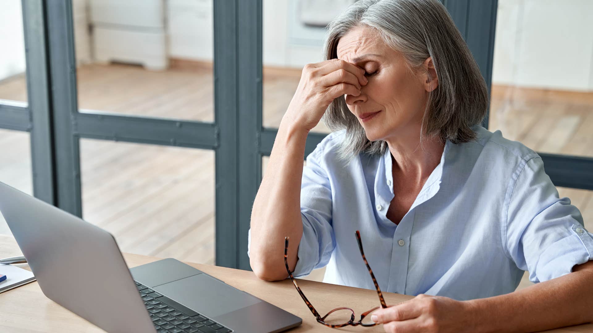 working woman who doesn't like change