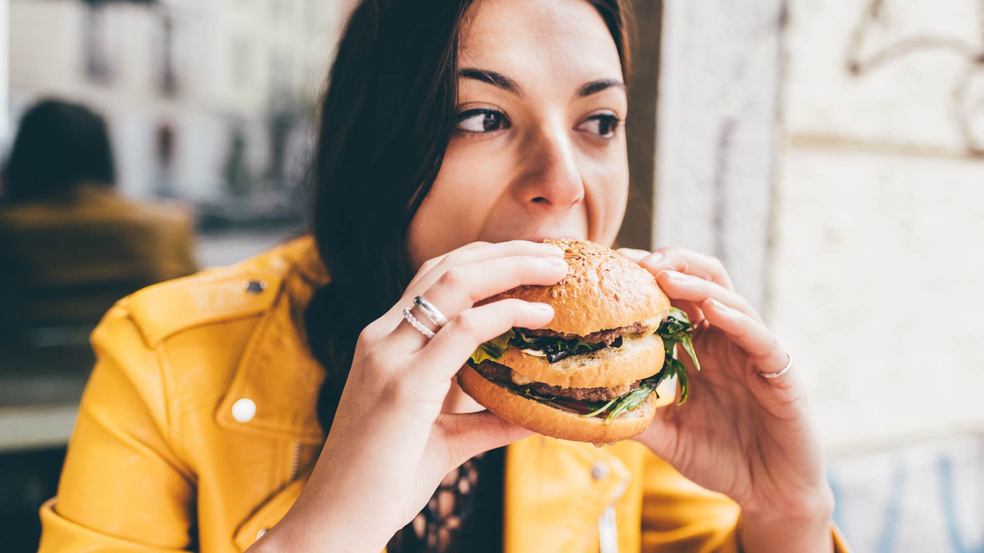 if you grew up in a chaotic home eating slowly never feels normal