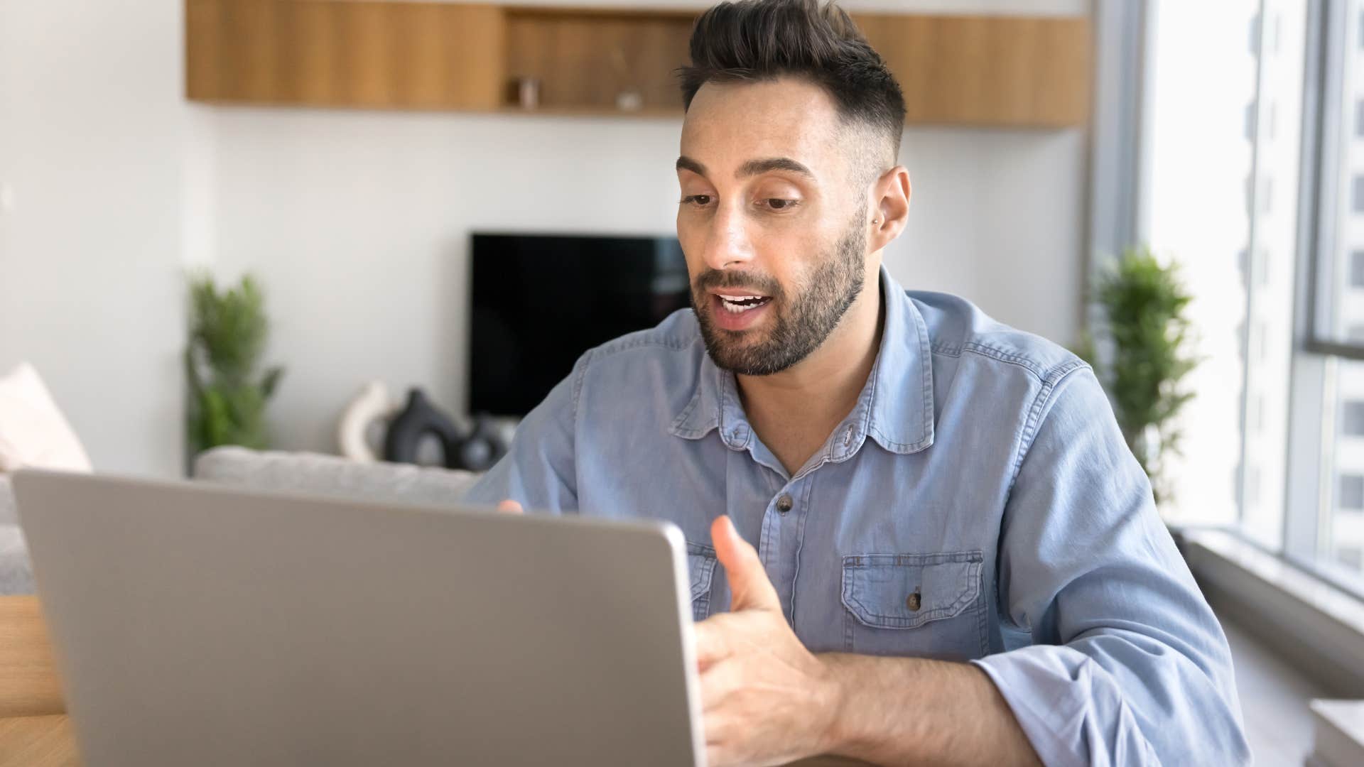 Man accepting that you're not everyone's favorite person at work.