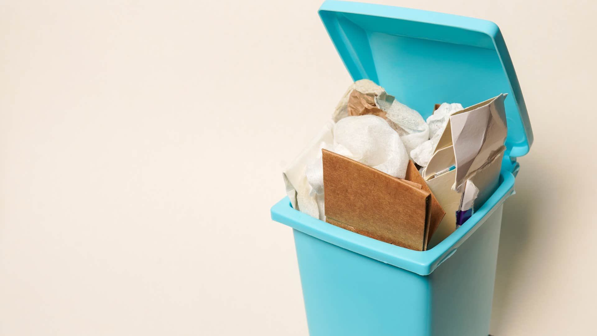 if you notice these things in your adult childs house theyre struggling more than they admit overflowing trash cans