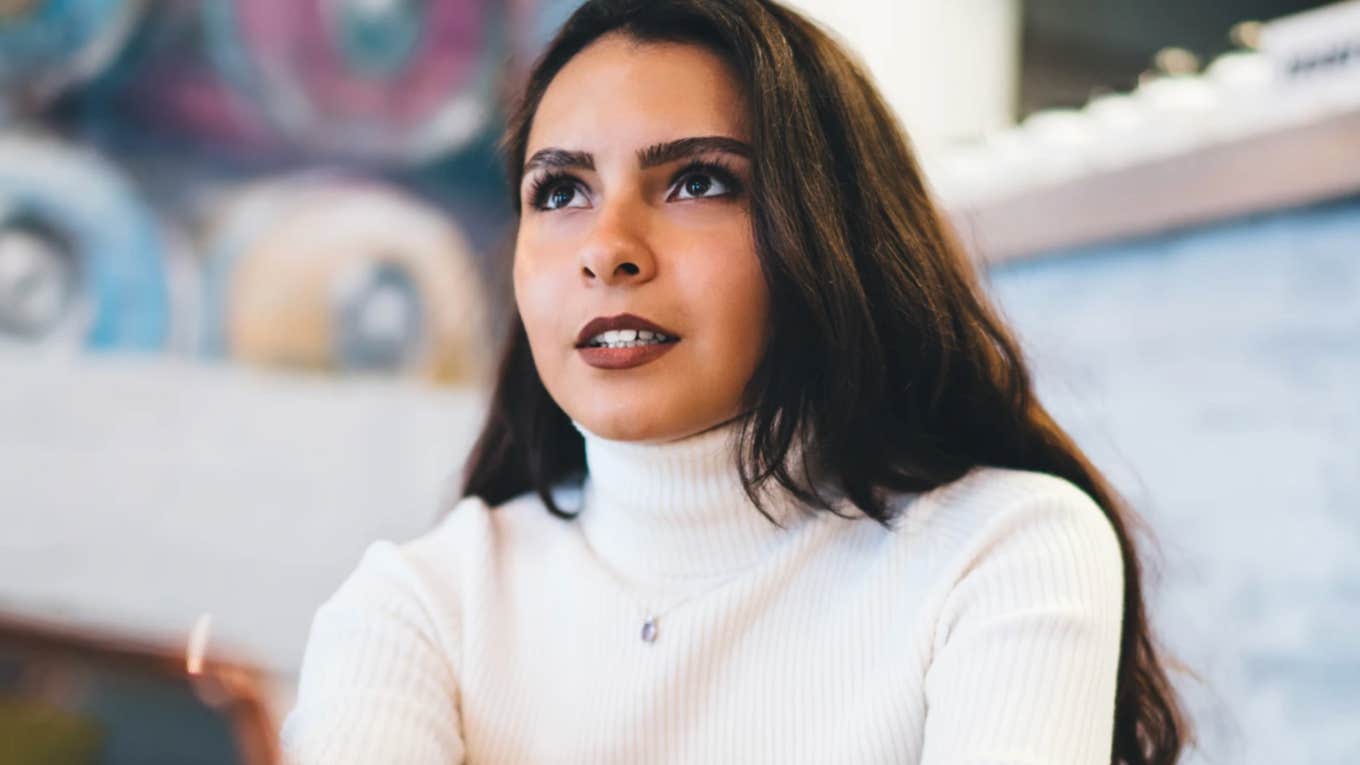 Woman who feels ignored when her partner is online tries to keep from blowing up