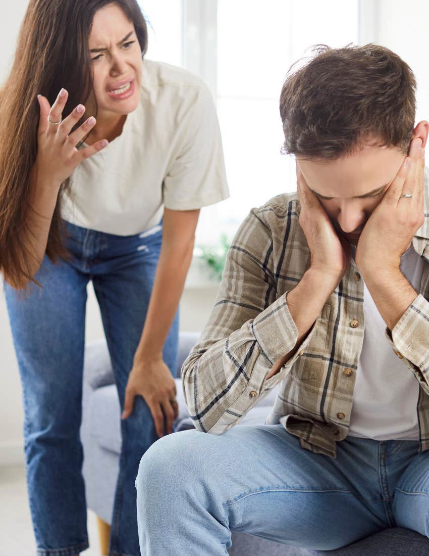 Couple fight feels like the apocalypse