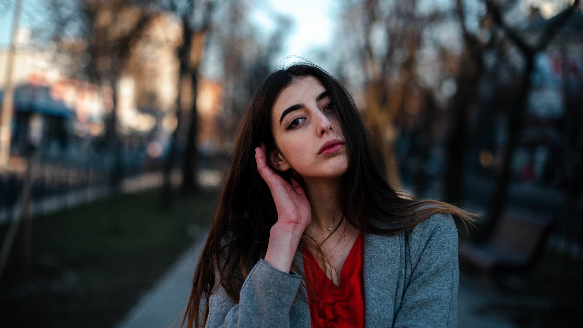 woman who is also moody like her parents