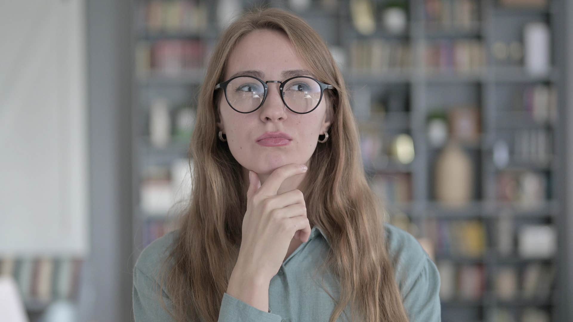 woman who is overthinking