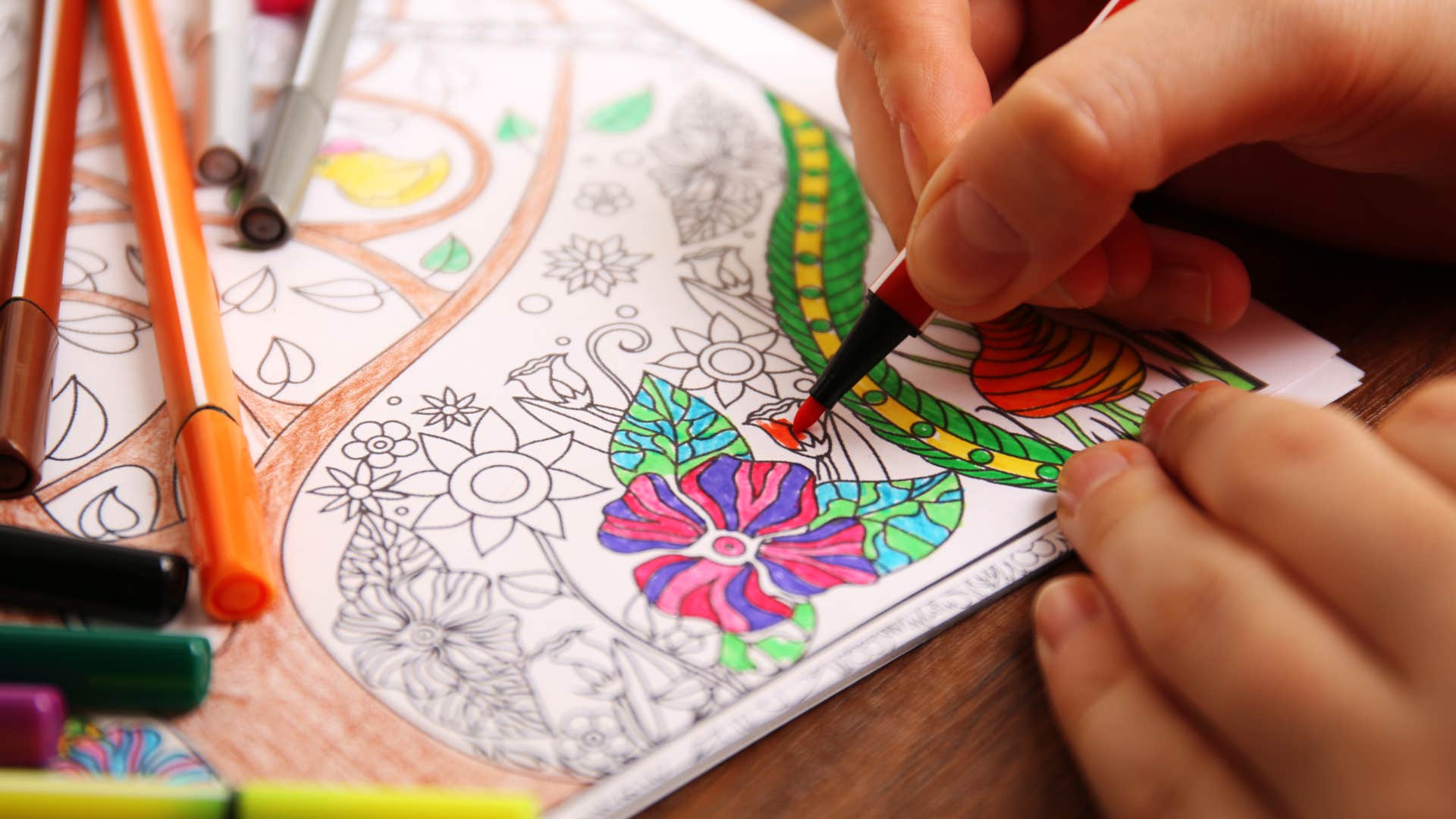 magical benefits of doing this calming hobby creativity gets loving kick in the butt woman doing calming hobby as her creativity gets loving kick in the butt