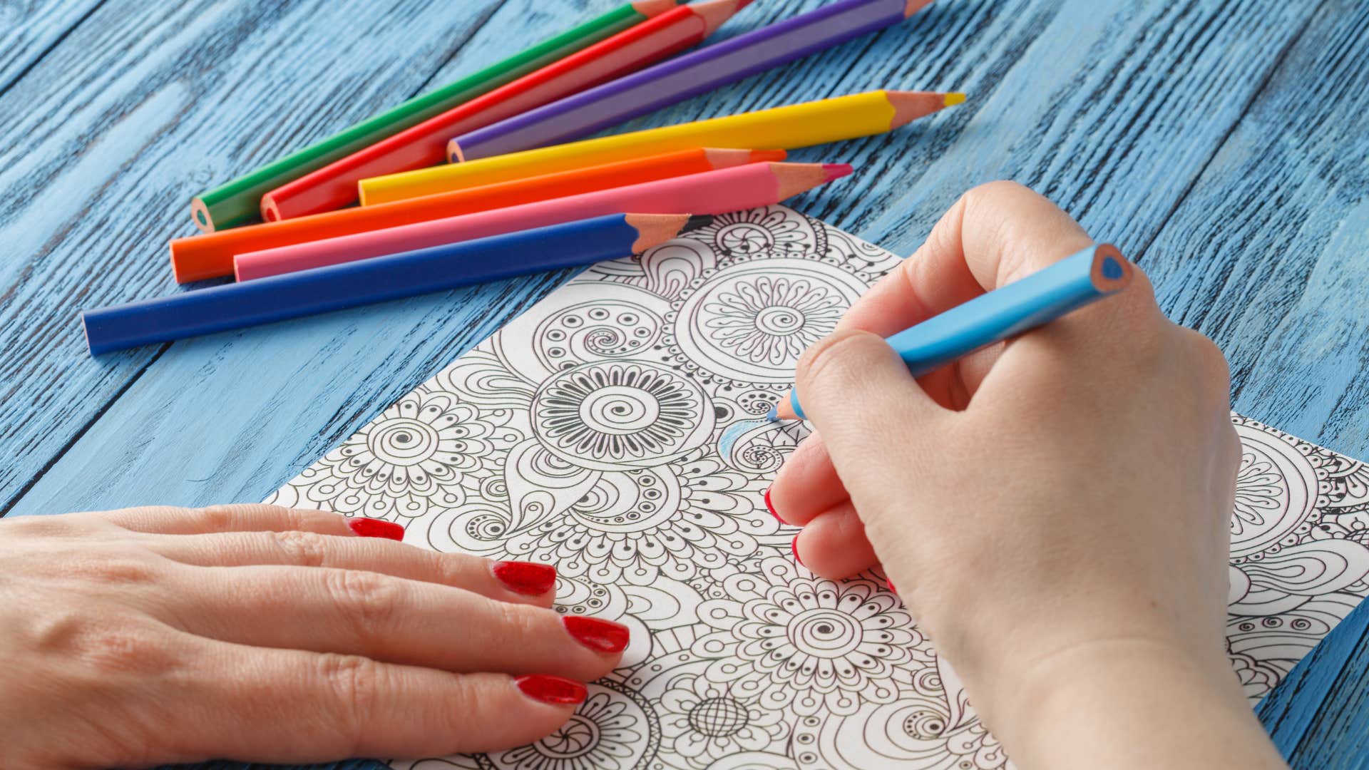 magical benefits of doing this calming hobby you're doing something for you woman doing calming hobby as she does something for her