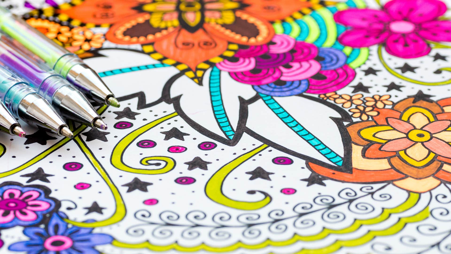 magical benefits of doing this calming hobby reminded of kid within coloring book as a calming hobby that reminded people of the kid within