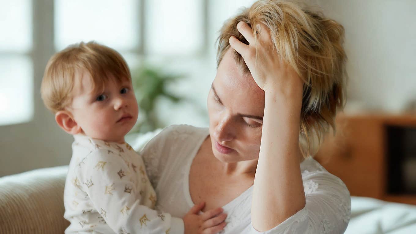 Man criticizes stay at home wife.