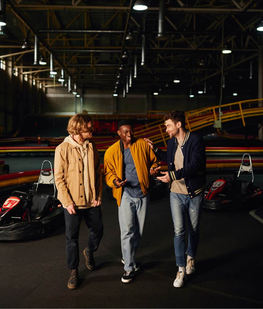 men need a night out with the boys twice a week to stay healthy