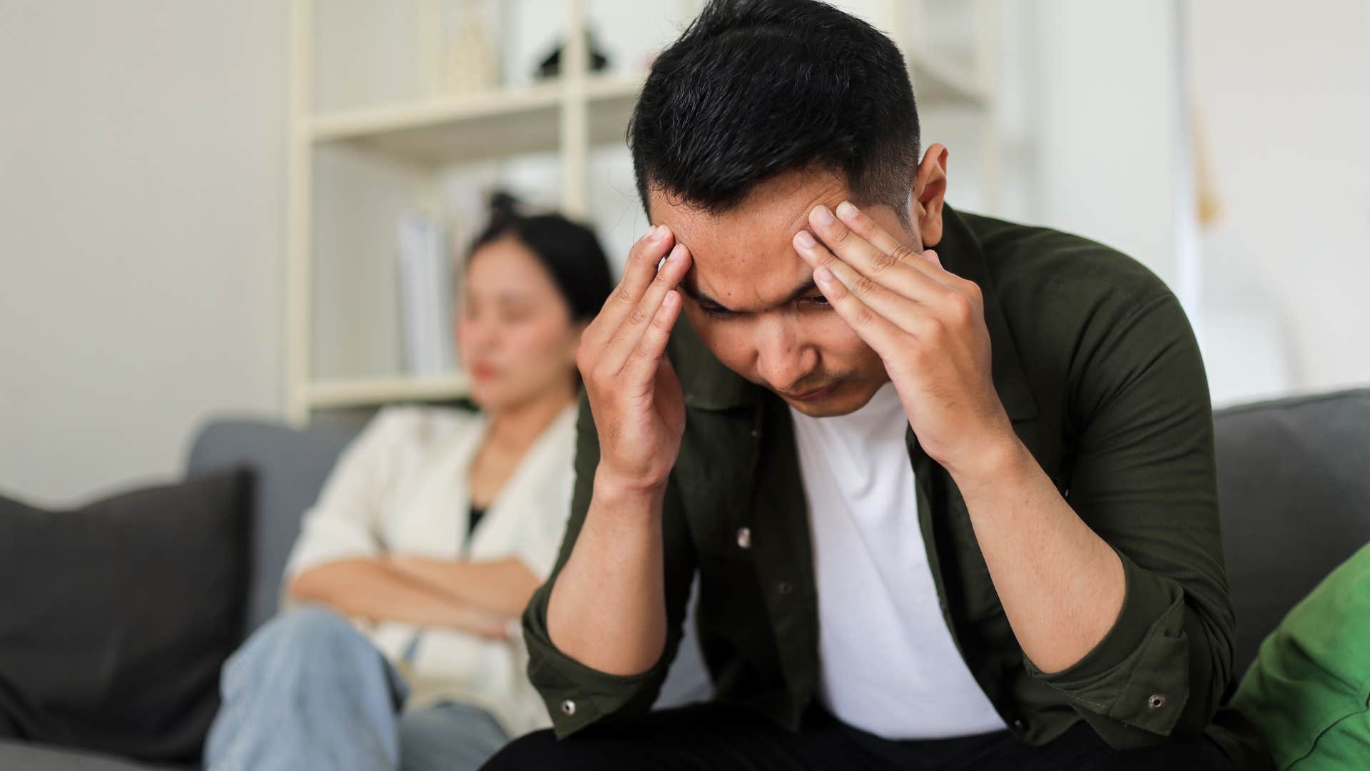 stop asking how her day was men who are quietly falling out of love with their wives usually do these things around the house Man who's stopped asking how her day was sitting at home.