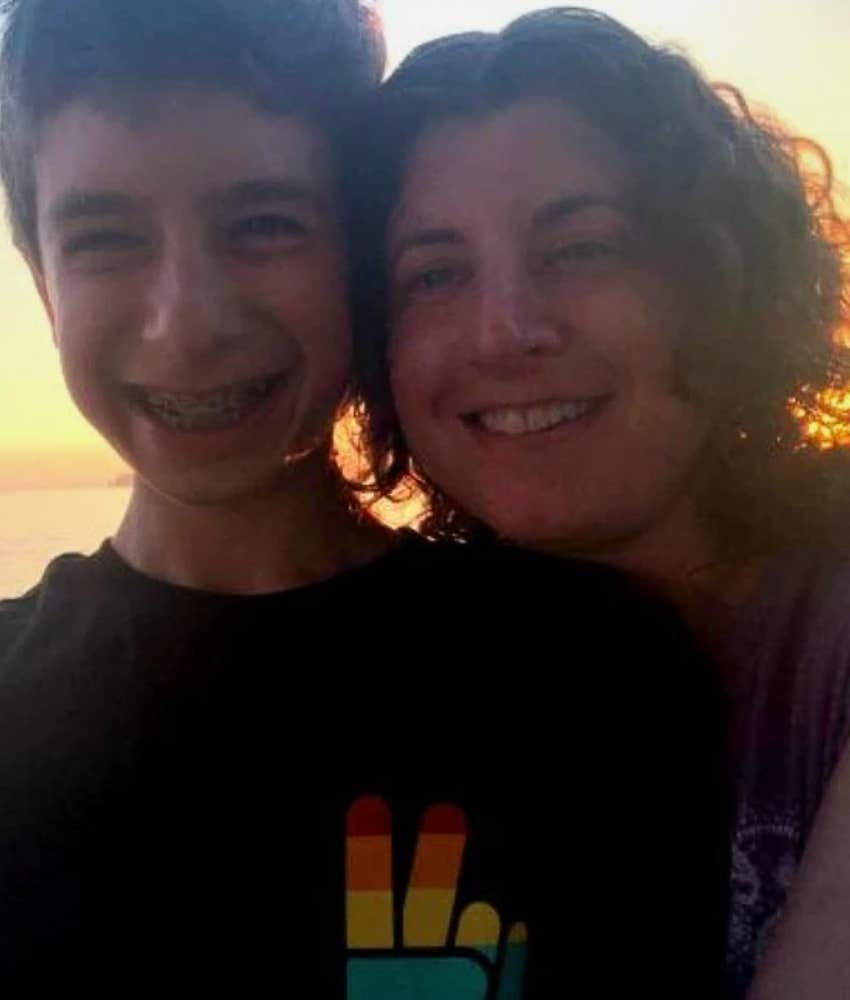 Author and son Author and son