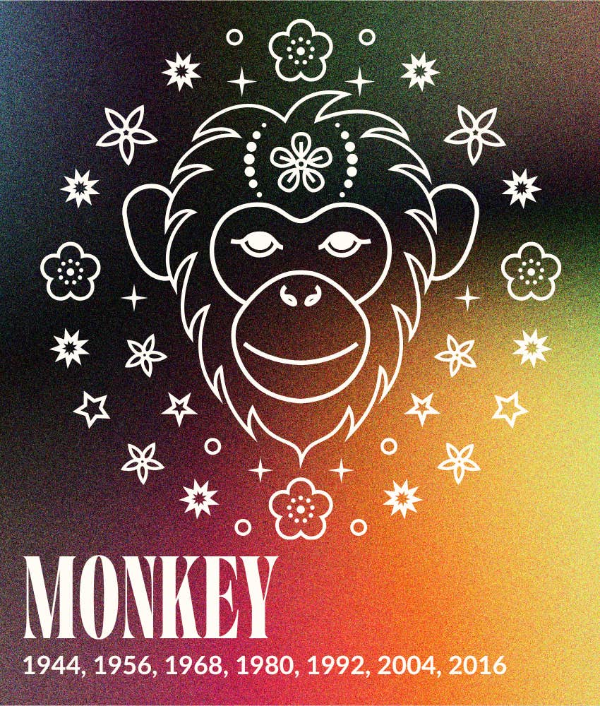 monkey chinese zodiac signs luck love october 13 - 19, 2025
