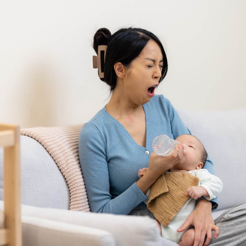 mother with baby who is entitled