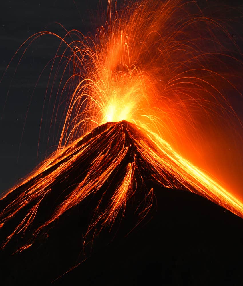 natural disaster end world theory volcano erupting natural disaster end world