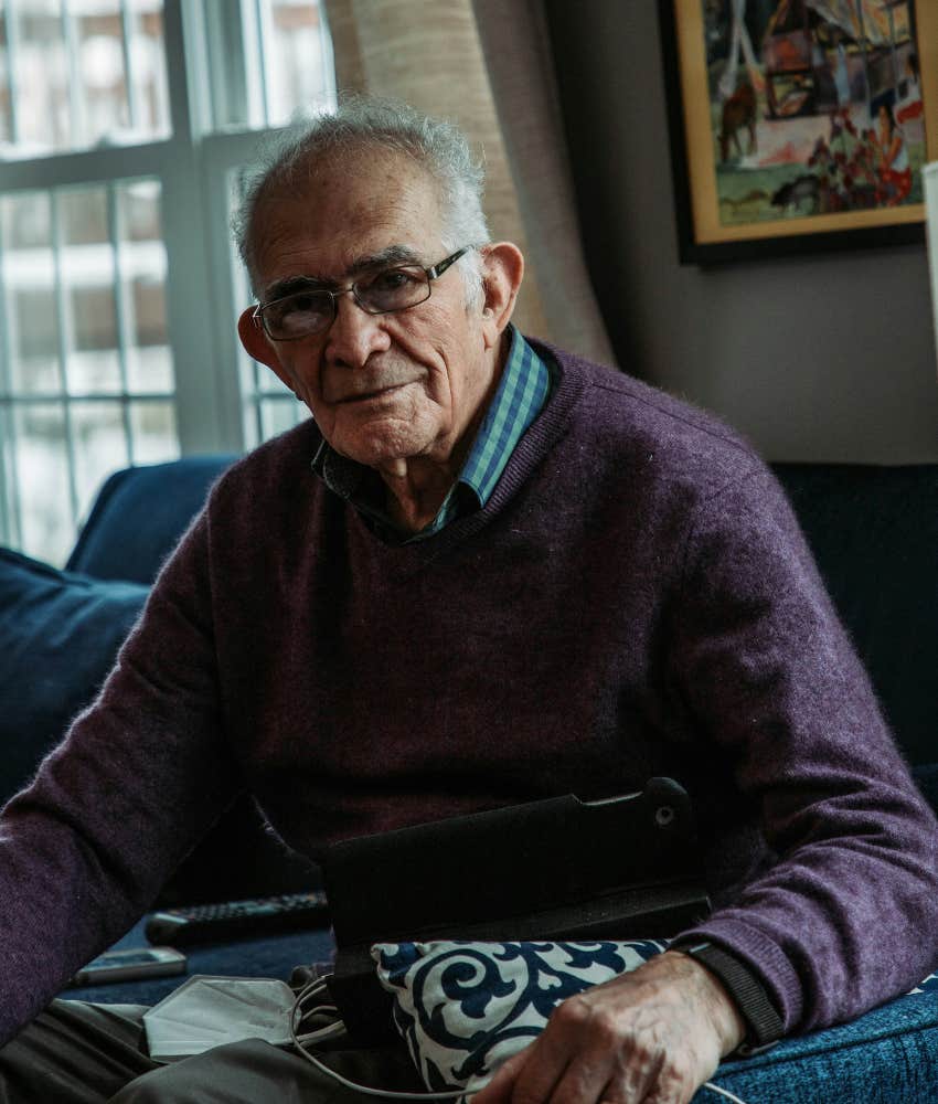 elderly man says do these things when world feels hopeless do life right