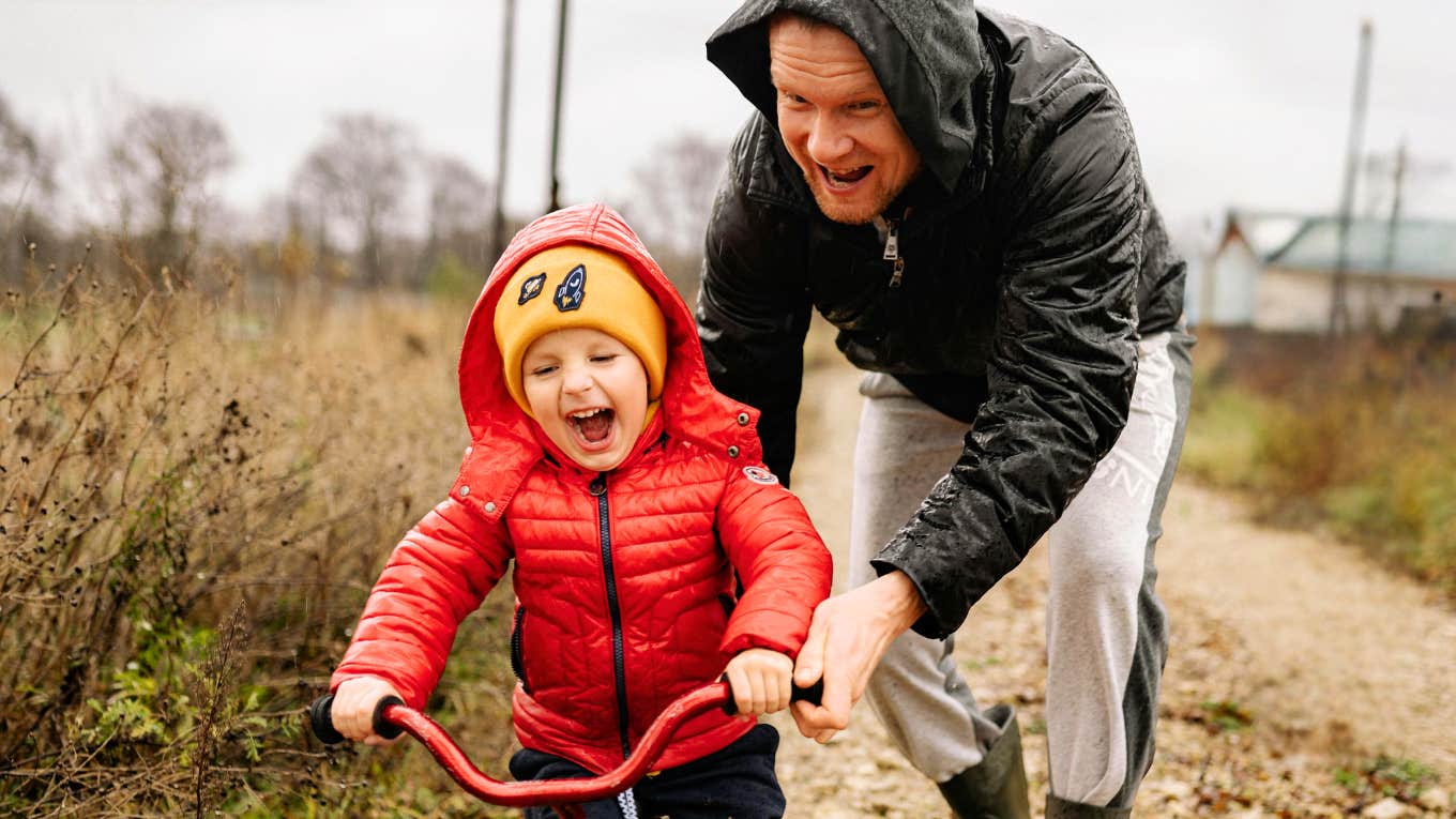 Parent who truly loves child from depths of his soul. 