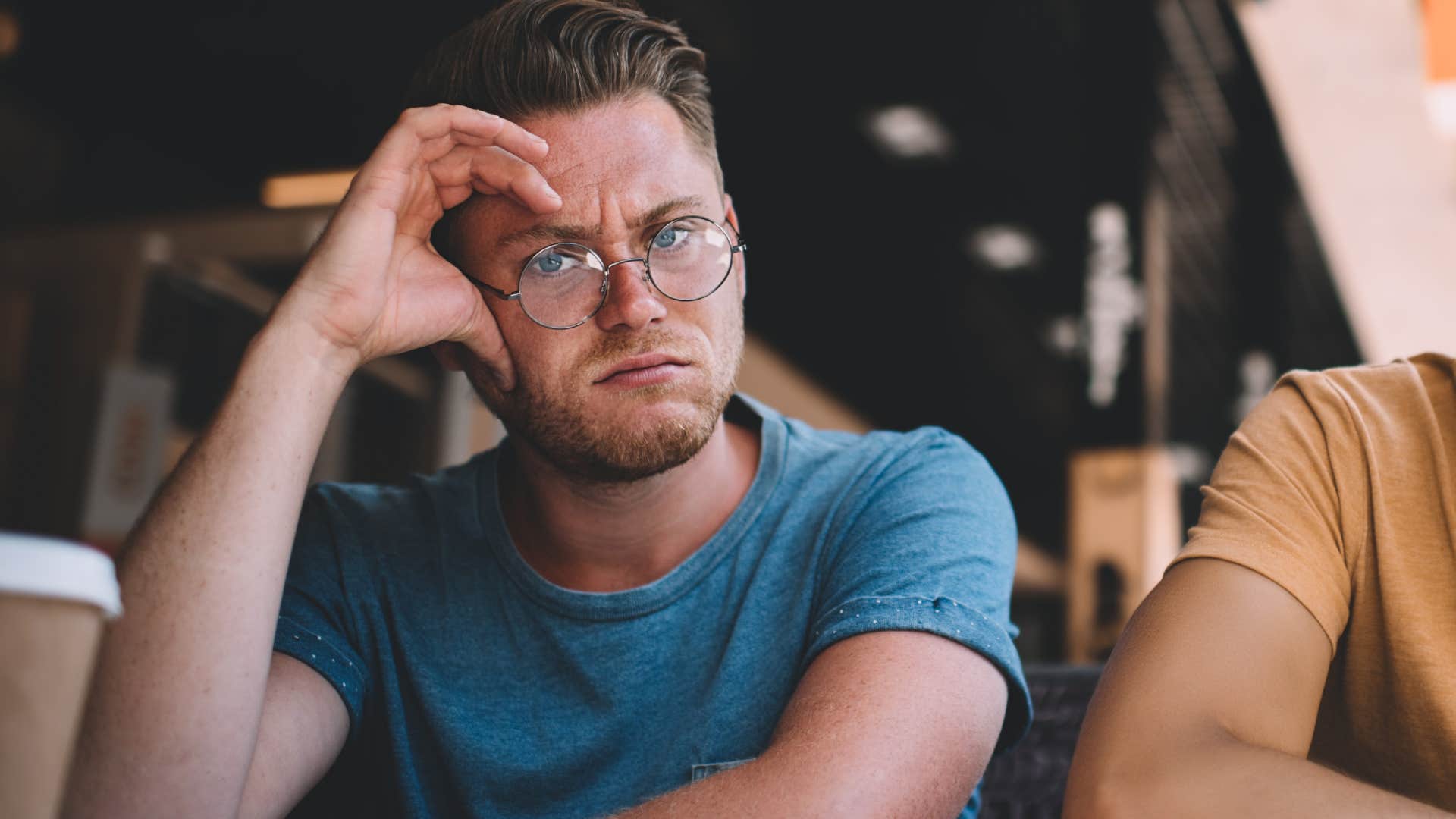 man telling friend if you say so