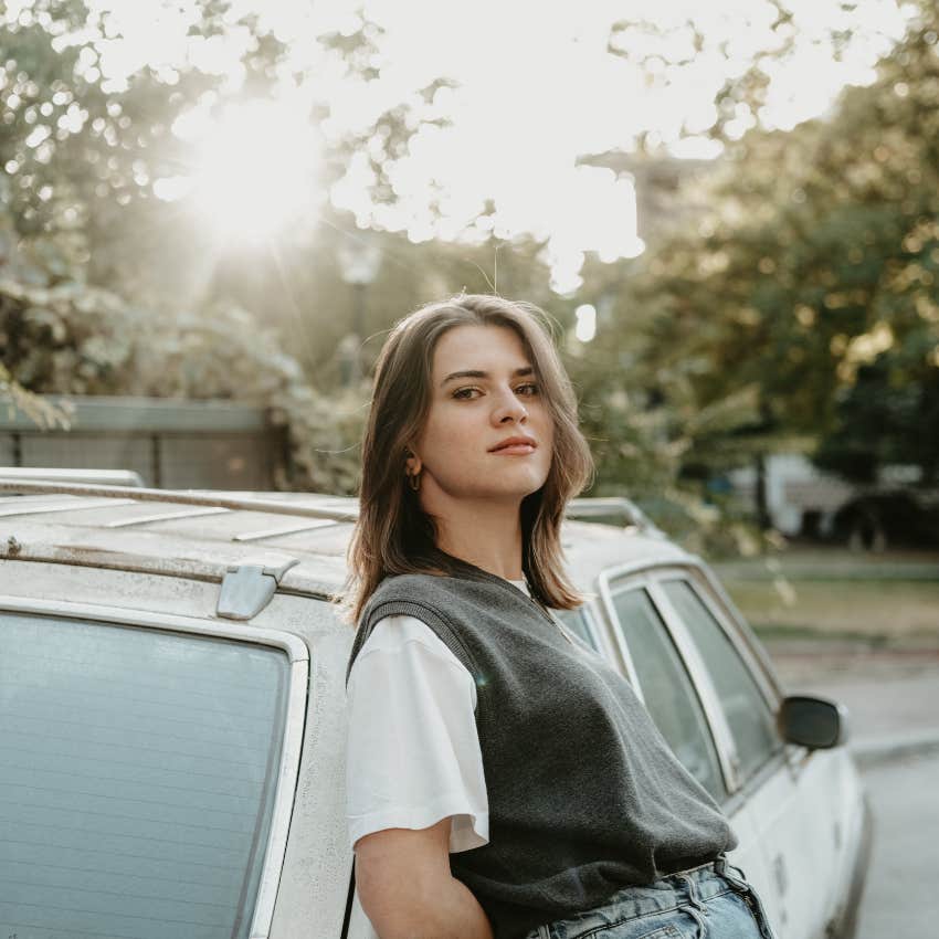 woman considers car family member holds memories