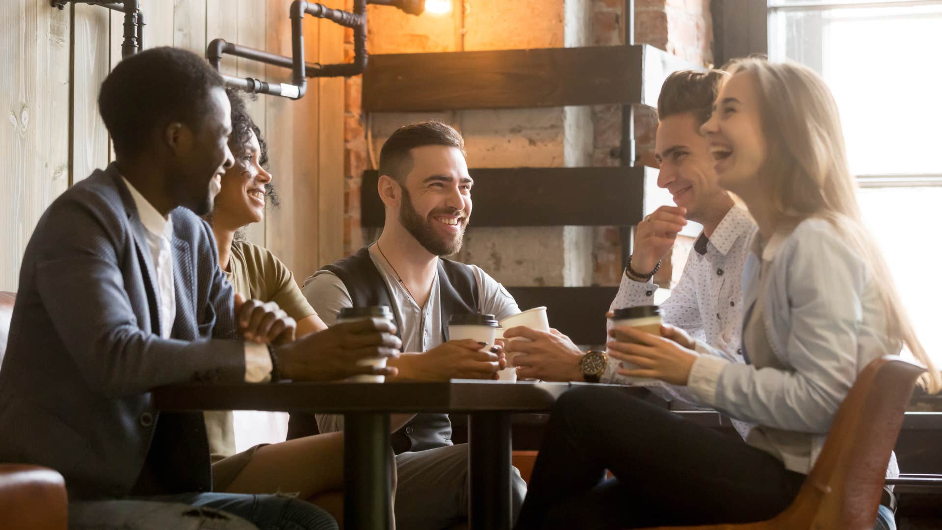 group of friends who don't feel like hibernating slugs every winter as they connect with other