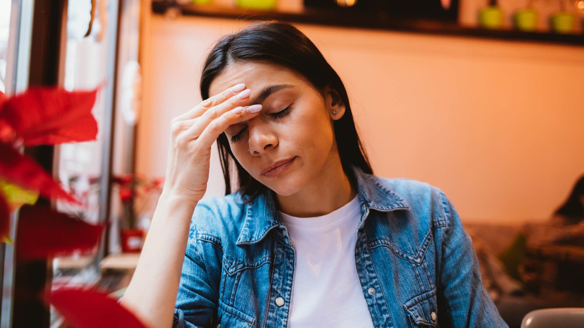 i don't care people who are never happy no matter how great things get say these phrases on a daily basis  woman says i don't care because she's never happy no matter how great things get