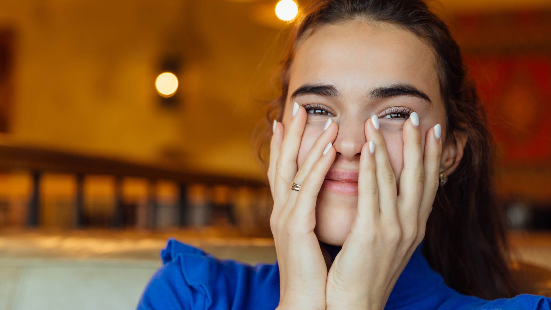 it's not fair people who are never happy no matter how great things get say these phrases on a daily basis  woman says it's not fair because she's never happy no matter how great things get