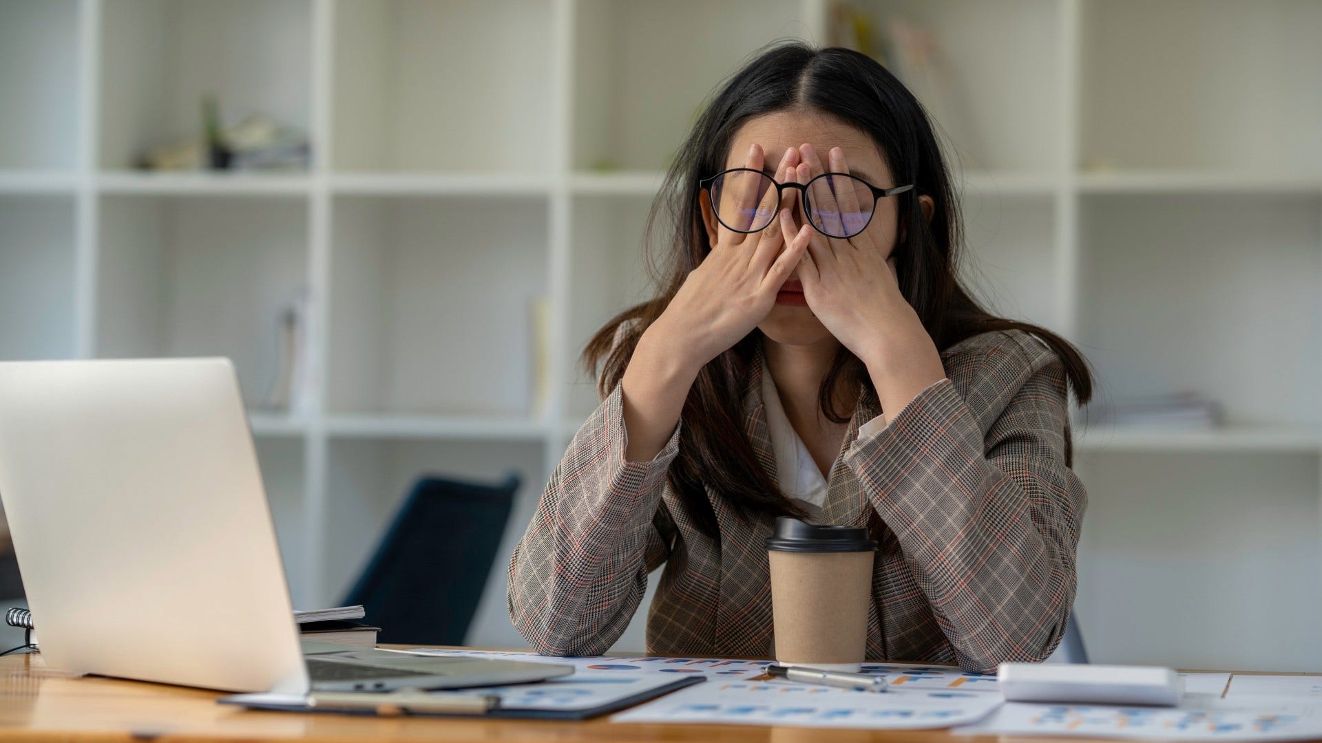 woman who struggles to give herself grace as she dismisses her accomplishments
