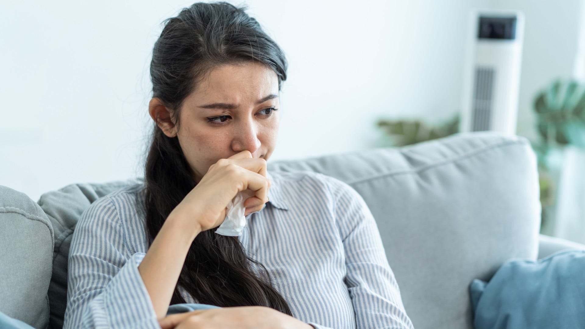 woman who struggles to give herself grace as she focuses too much on the big picture