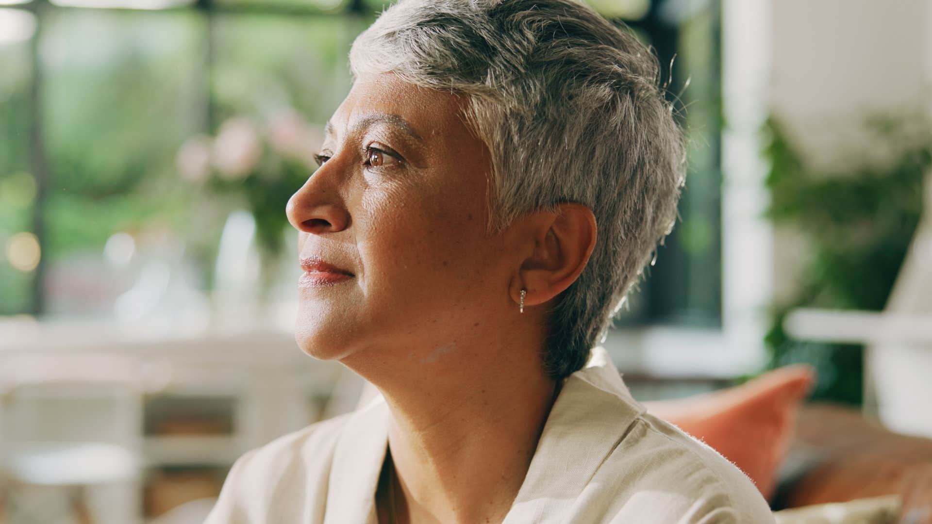 Woman who sees patterns others overlook.