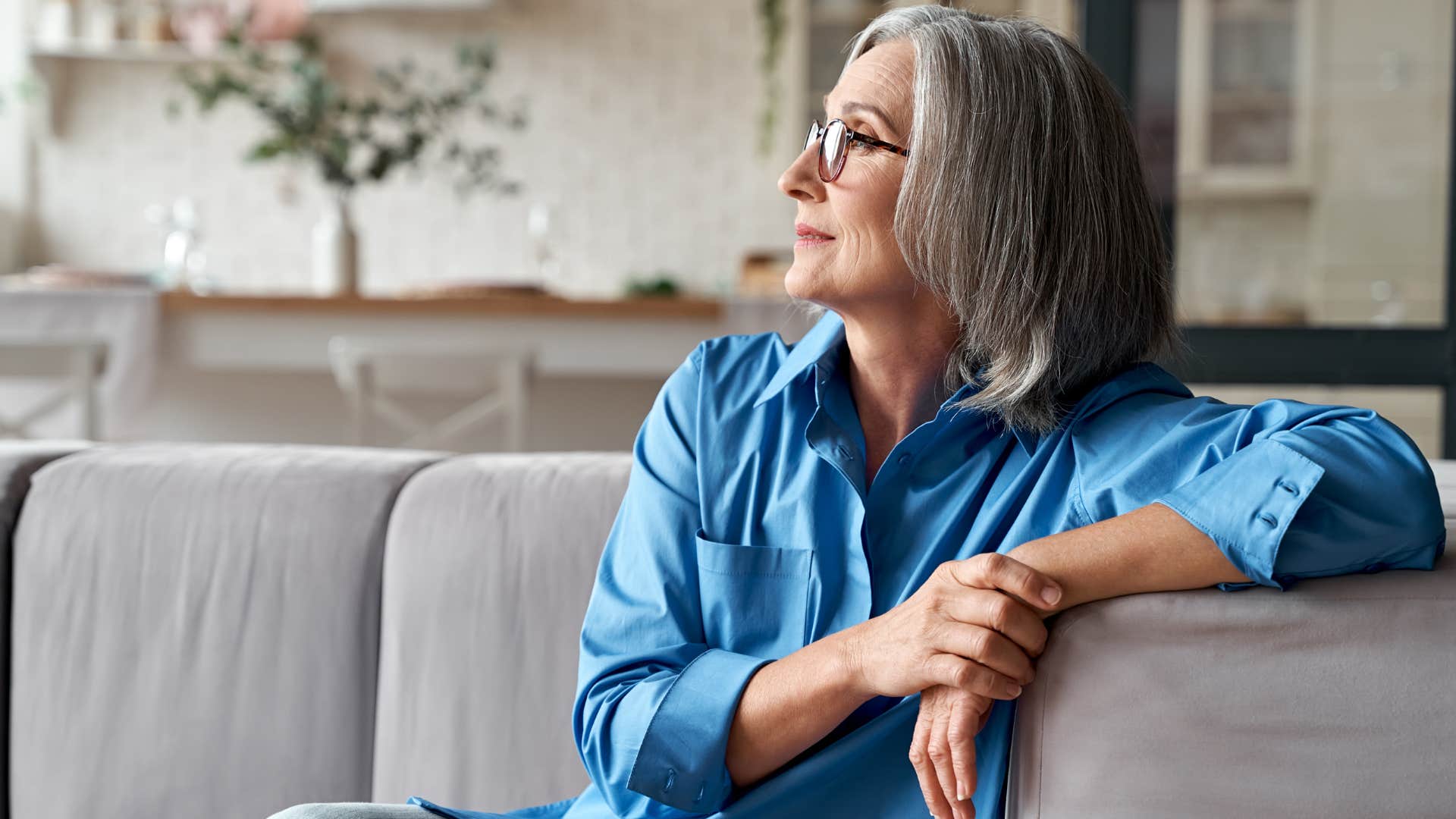 woman smiling regulating her emotions
