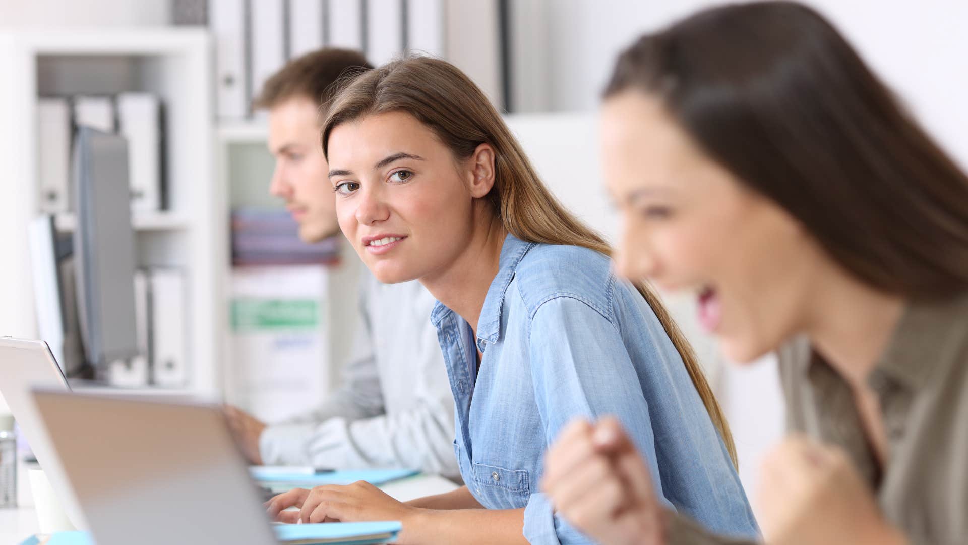people who are jealous of their friends' success usually have these reasons competitive competitive jealous woman looking over at friend succeeding