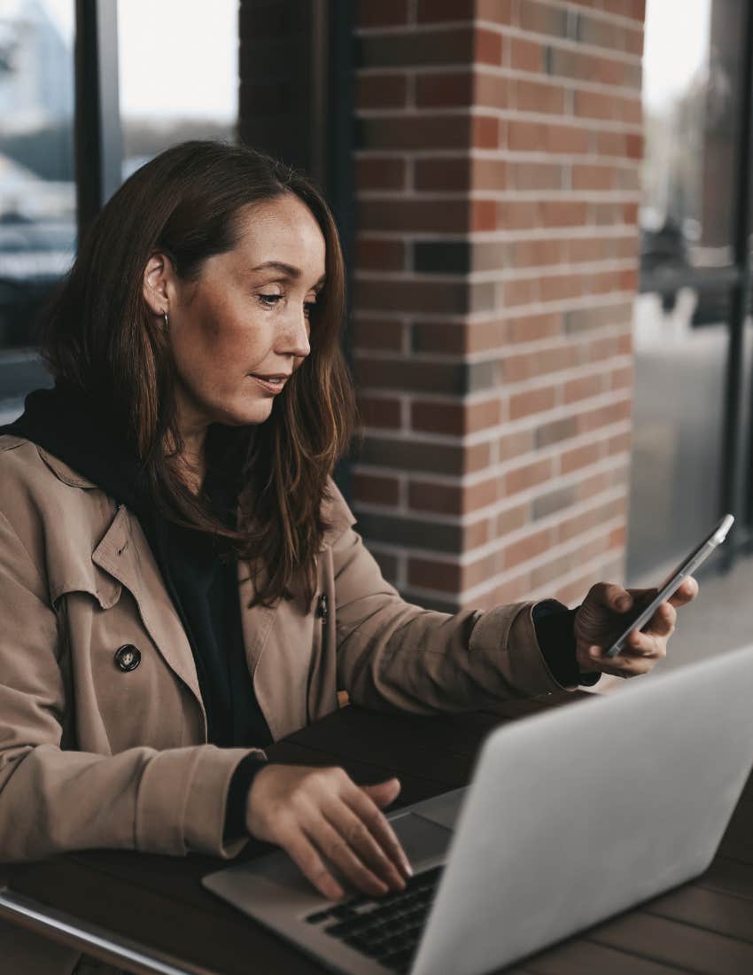 Insecure person digs into past relationships